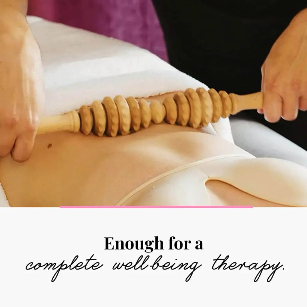 Usage: gentle, controlled rolling on the hip area