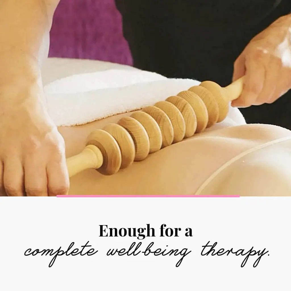 Usage: long, smooth strokes on upper back with light pressure