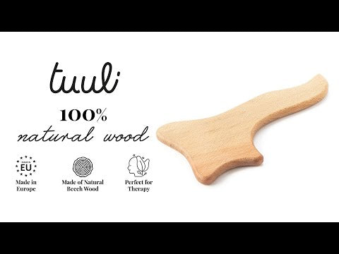 Gua Sha Wooden Cellulite Massager - Tuuli