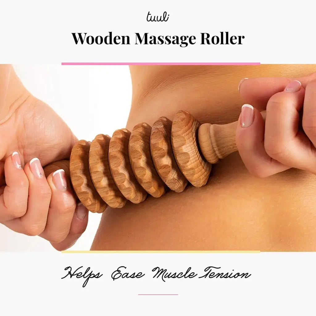 Usage: controlled strokes on upper back (avoiding spine)