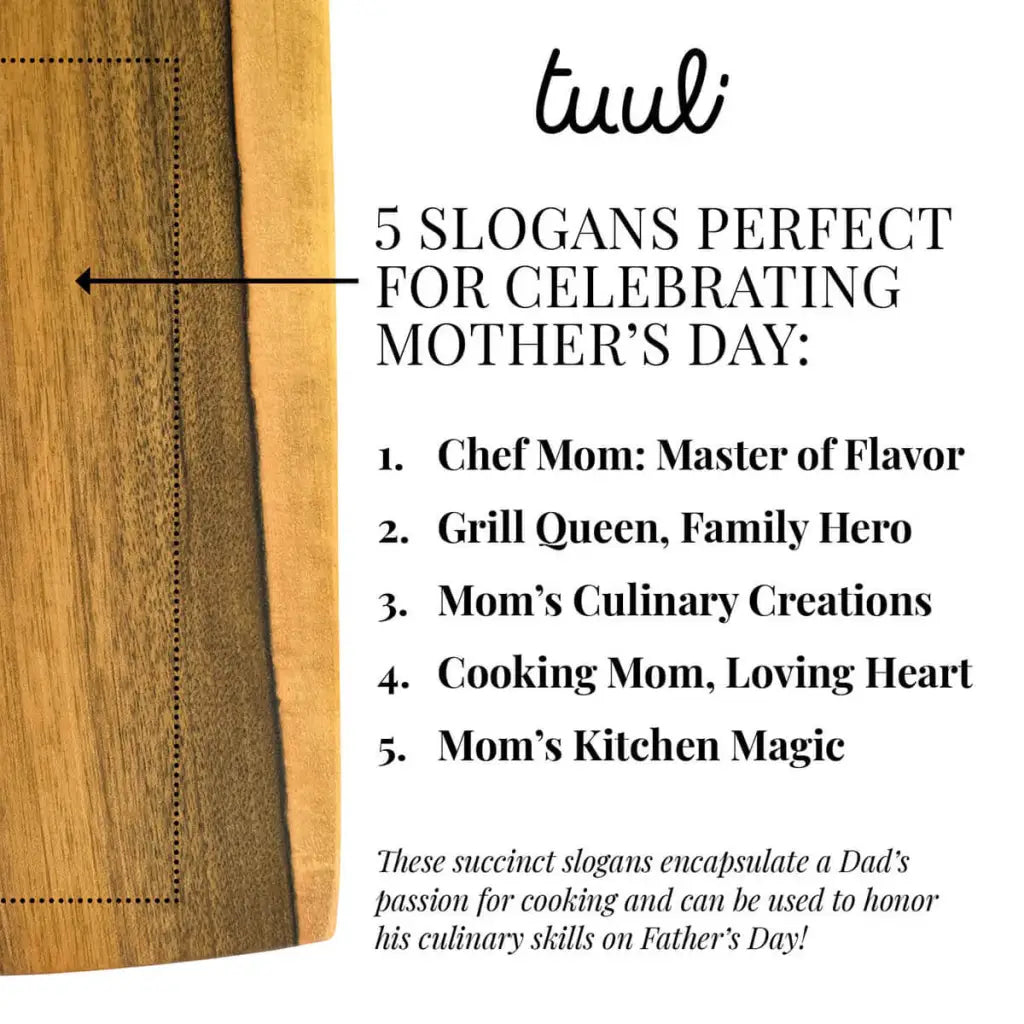 Personalized Wooden Cutting Board for Mom