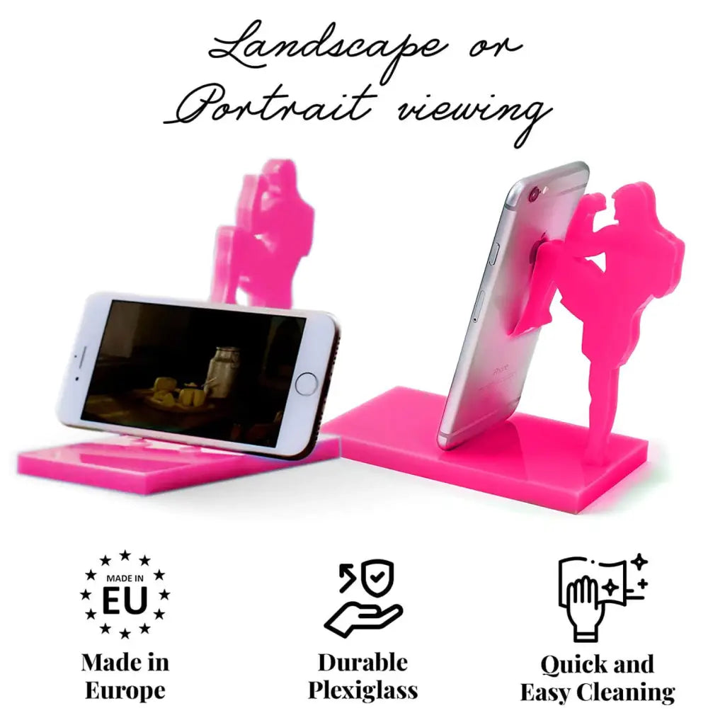 Mobile Phone Holder Fighter for Smartphones Plexiglas