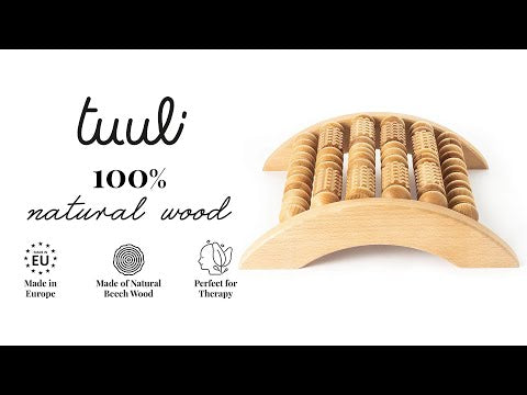 Wooden Foot Massager Massage Roller - Tuuli