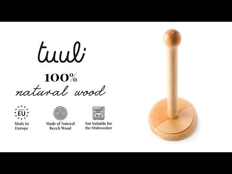 Handcrafted Wooden Kitchen Roll Holder Video on Youtube