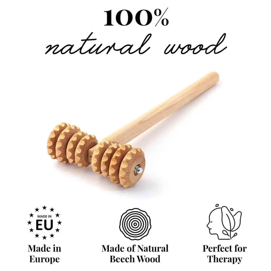 Maderotherapy Beauty Tool - Natural Wood