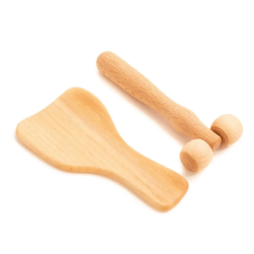 Wooden Body Massage Kit