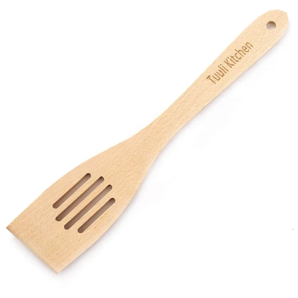 Custom Wooden Spatula - Laser Engraved, Personalized Kitchen Utensil