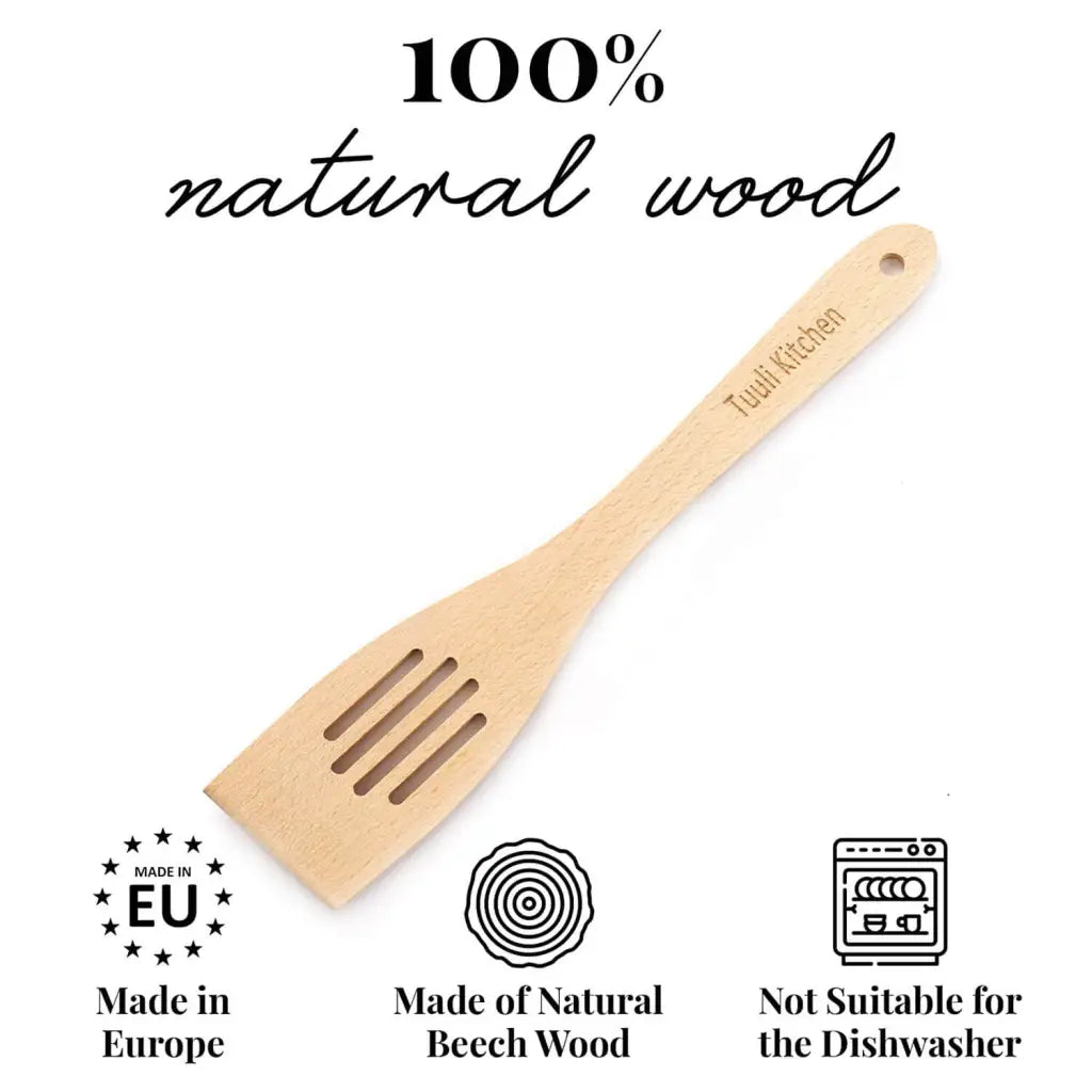 Custom Wooden Spatula Personalized Kitchen Utensil