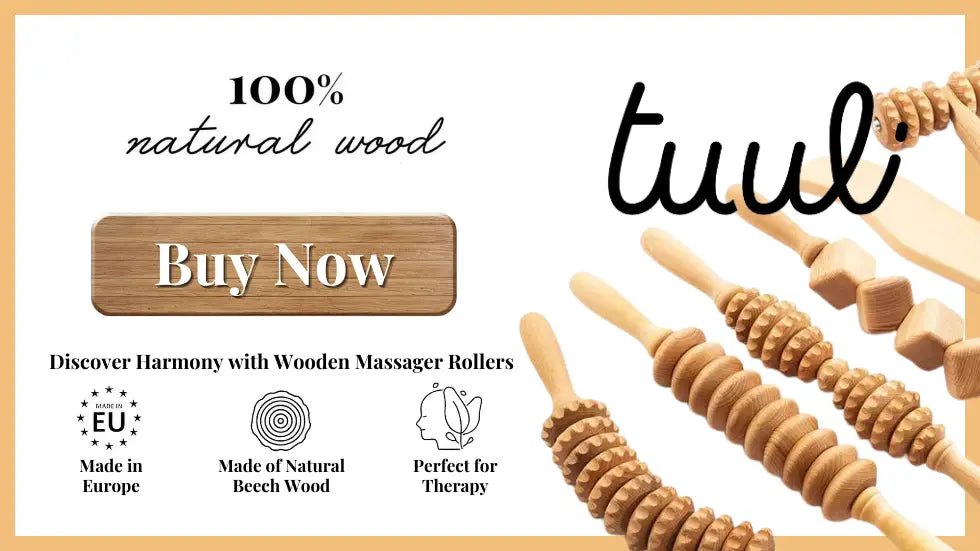 different types of wooden massagers