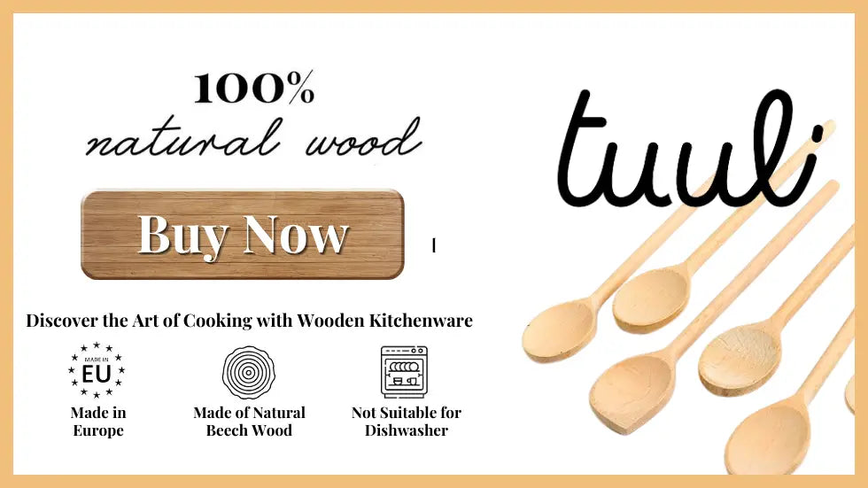 wooden utensils set
