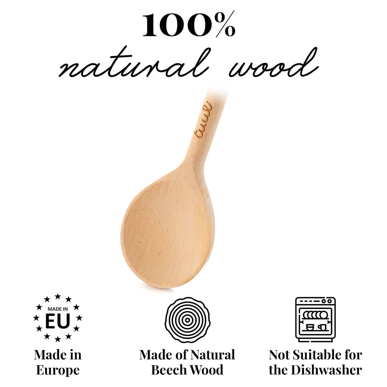 Personalized Wooden Cooking Spoon
